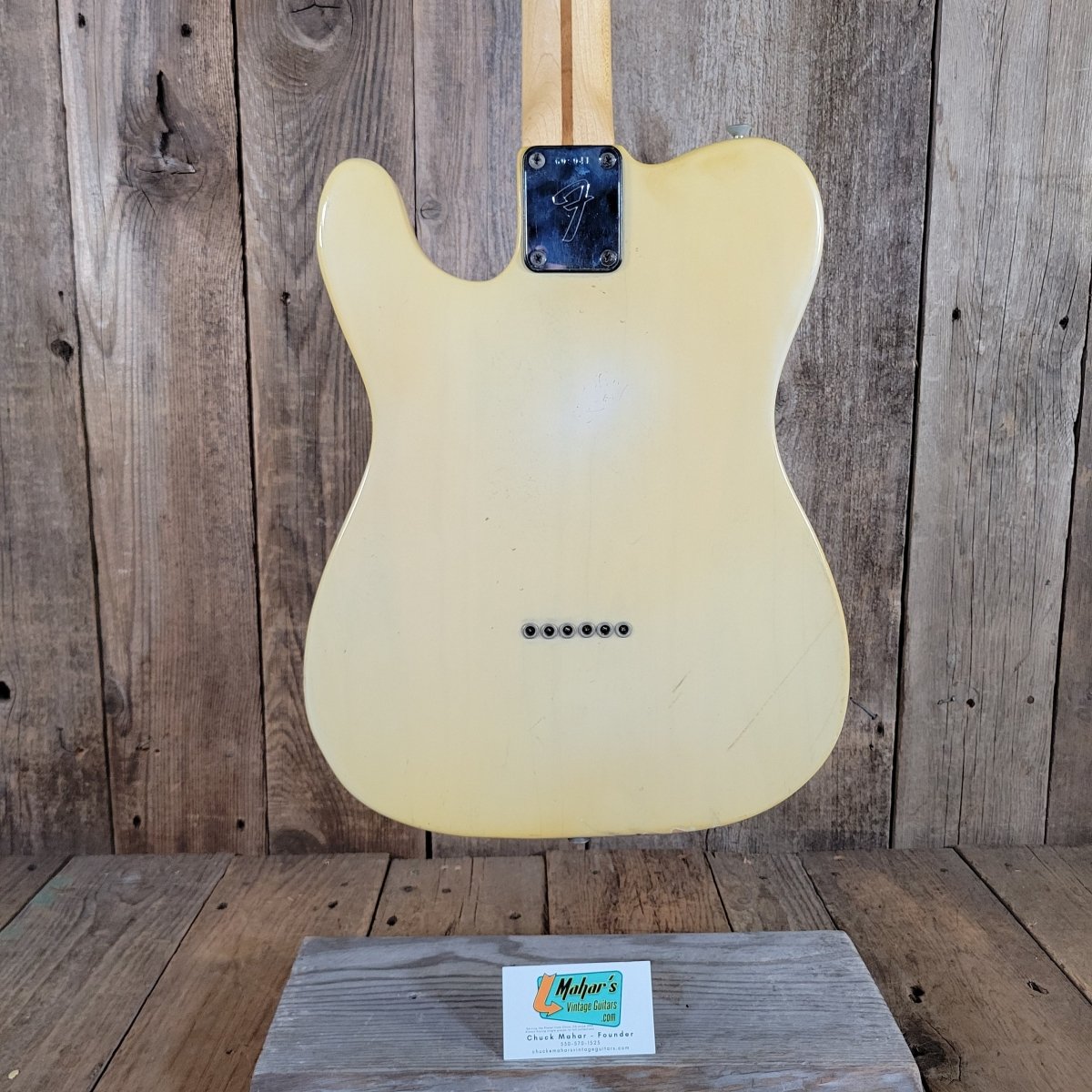 Fender Telecaster 1975 Blonde w/Original Case - Mahar's Vintage Guitars