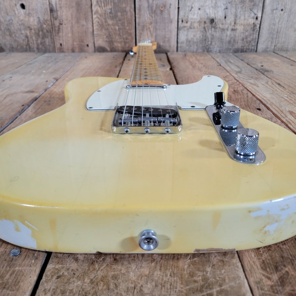 Fender Telecaster 1975 Blonde w/Original Case - Mahar's Vintage Guitars