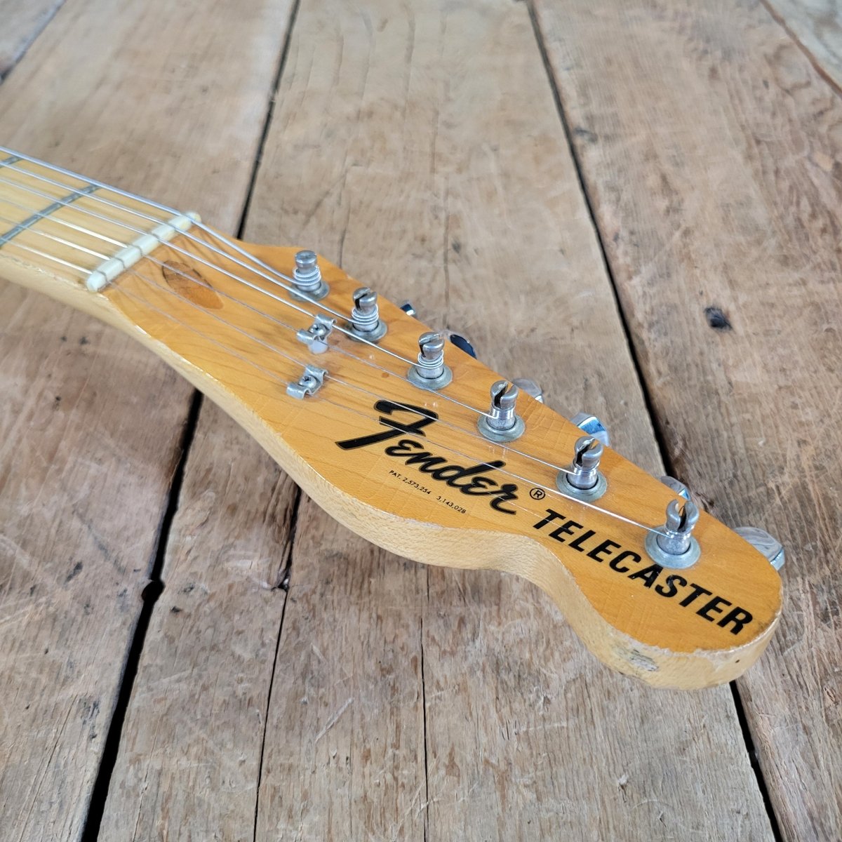 Fender Telecaster 1975 Blonde w/Original Case - Mahar's Vintage Guitars