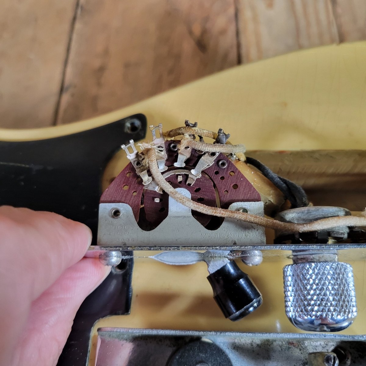 Fender Telecaster Blackguard 1953 - Mahar's Vintage Guitars