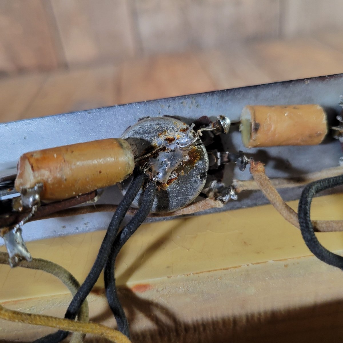 Fender Telecaster Blackguard 1953 - Mahar's Vintage Guitars