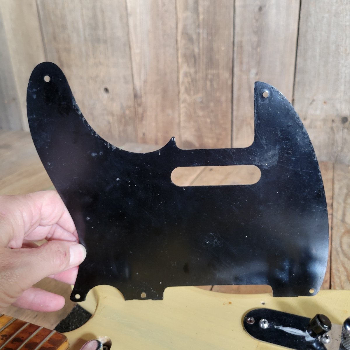 Fender Telecaster Blackguard 1953 - Mahar's Vintage Guitars