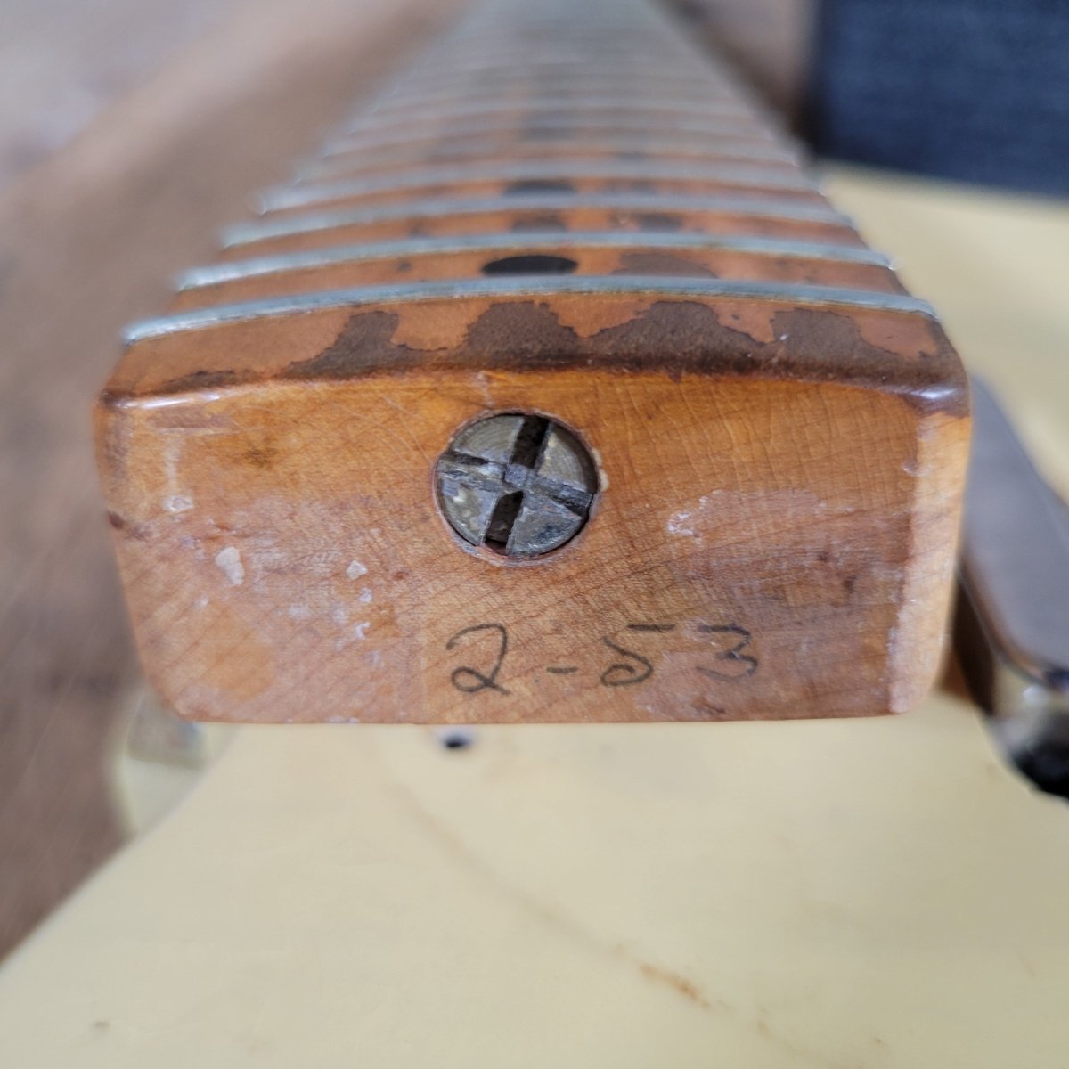 Fender Telecaster Blackguard 1953 - Mahar's Vintage Guitars