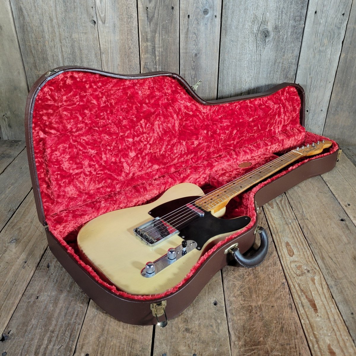 Fender Telecaster Blackguard 1953 - Mahar's Vintage Guitars