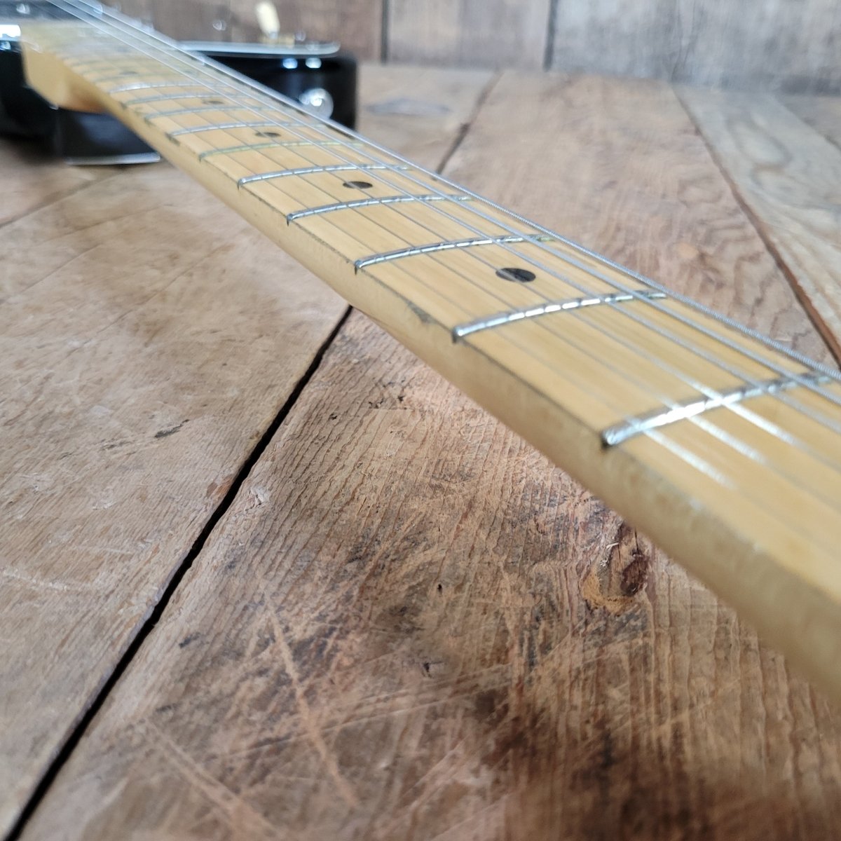 Fender Telecaster Custom Black 1974 with Original Case - Mahar's Vintage Guitars