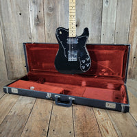 Fender Telecaster Custom Black 1974 with Original Case - Mahar's Vintage Guitars