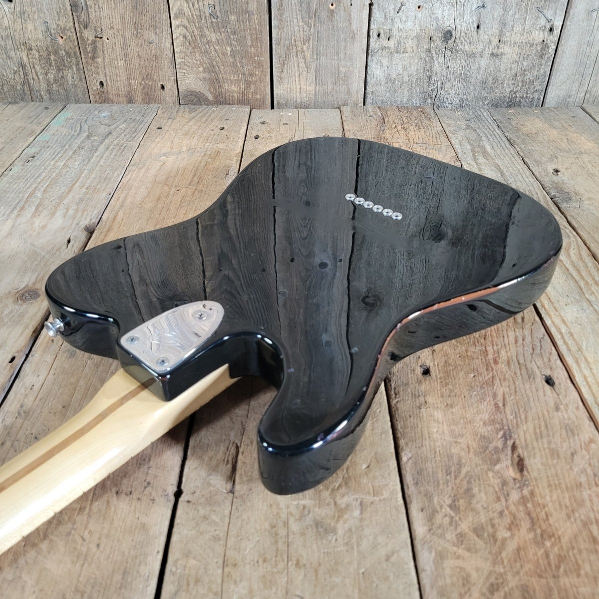 Fender Telecaster Custom Black 1974 with Original Case - Mahar's Vintage Guitars