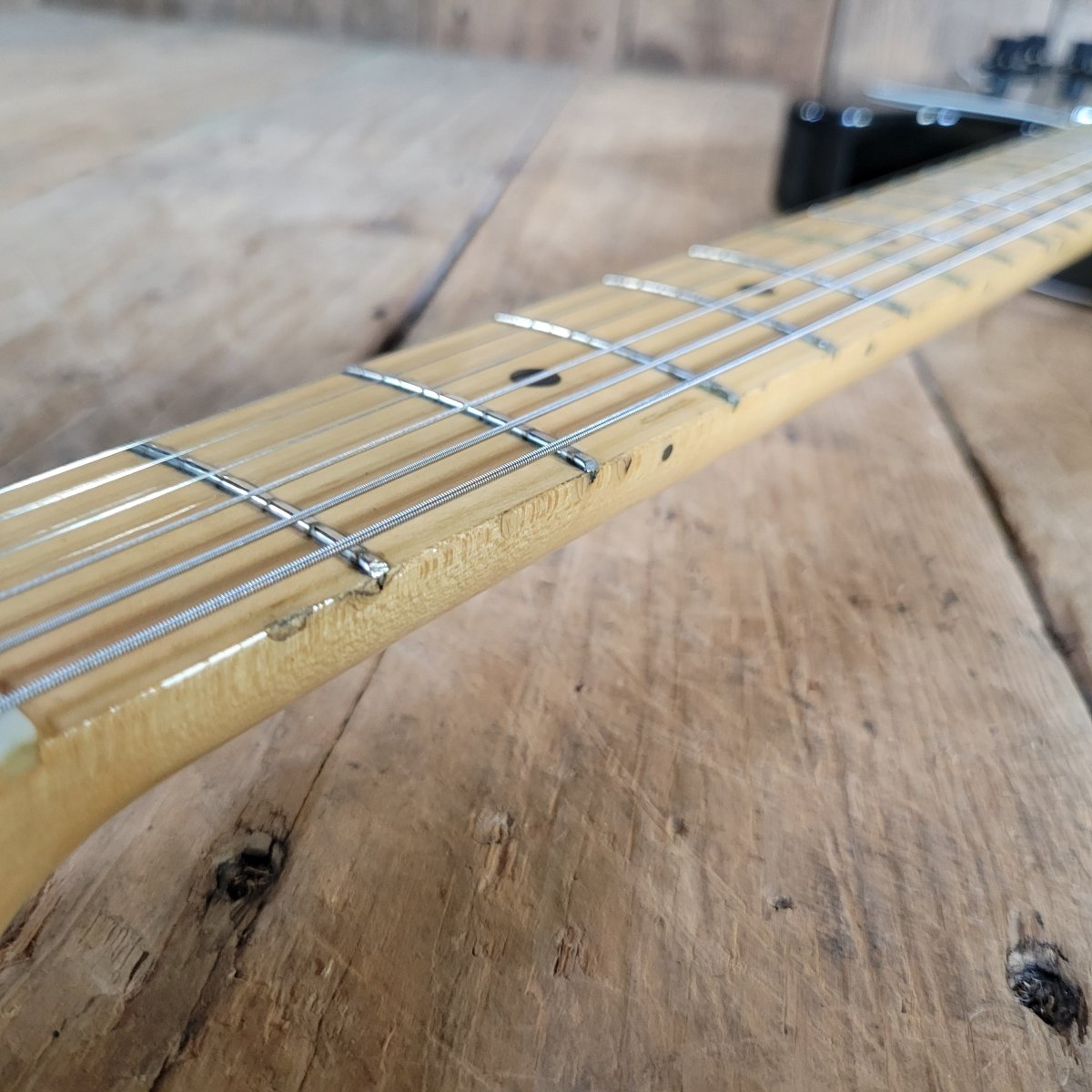 Fender Telecaster Custom Black 1974 with Original Case - Mahar's Vintage Guitars