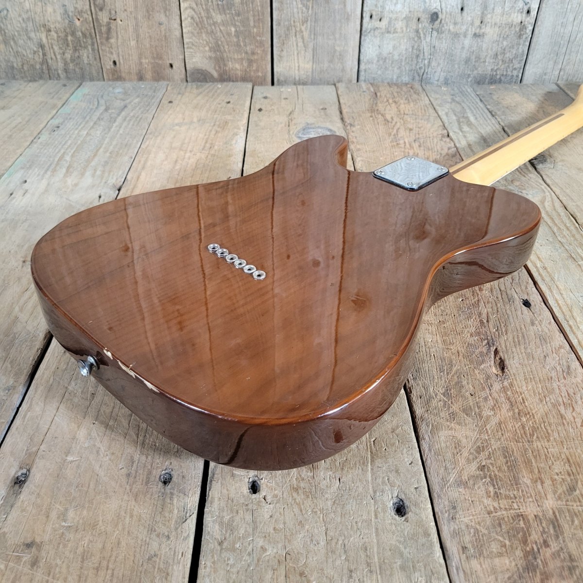 Fender Telecaster Mocha Brown 1976 w/ Repro Tweed Case - Mahar's Vintage Guitars