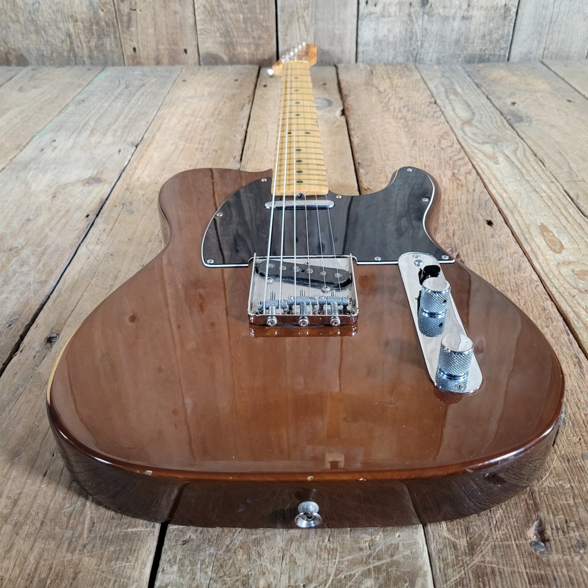 Fender Telecaster Mocha Brown 1976 w/ Repro Tweed Case - Mahar's Vintage Guitars