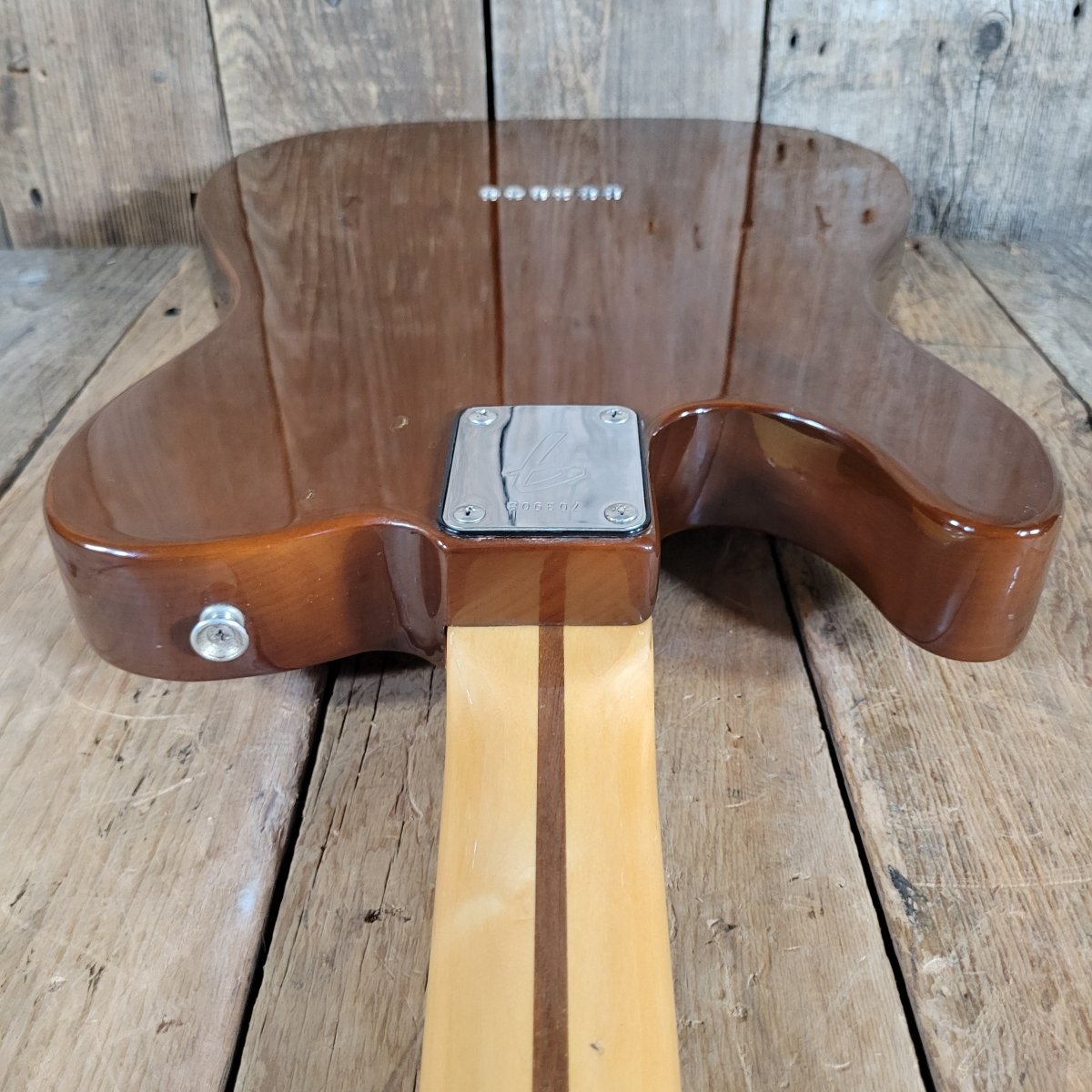 Fender Telecaster Mocha Brown 1976 w/ Repro Tweed Case - Mahar's Vintage Guitars