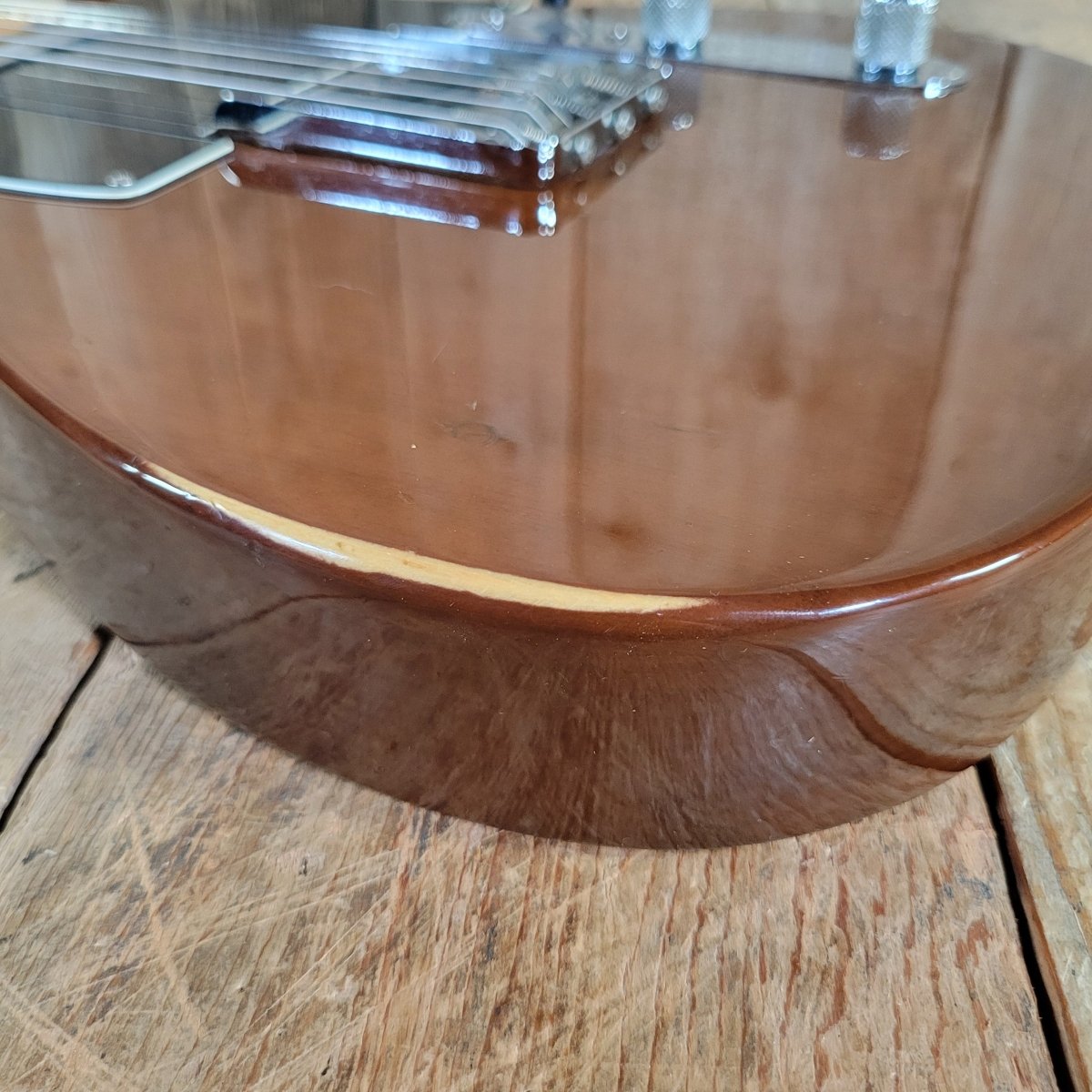 Fender Telecaster Mocha Brown 1976 w/ Repro Tweed Case - Mahar's Vintage Guitars