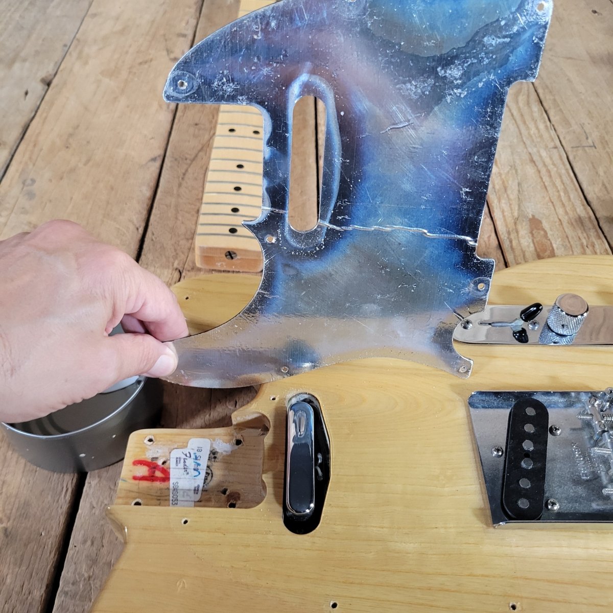 Fender Telecaster Natural All Original With Original Strap 1981 - Mahar's Vintage Guitars