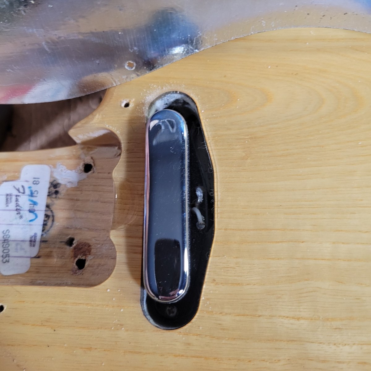 Fender Telecaster Natural All Original With Original Strap 1981 - Mahar's Vintage Guitars