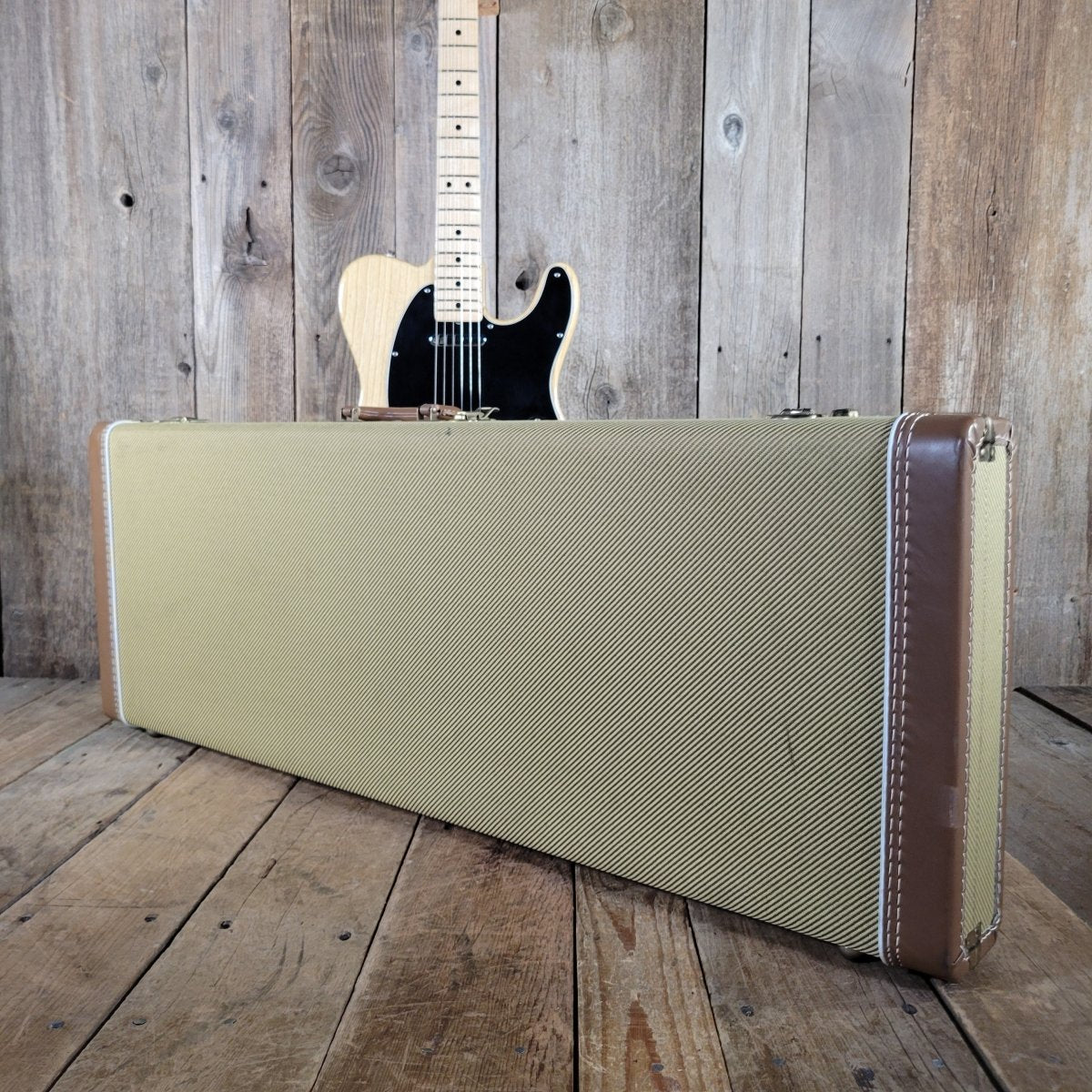 Fender Telecaster Natural All Original With Original Strap 1981 - Mahar's Vintage Guitars