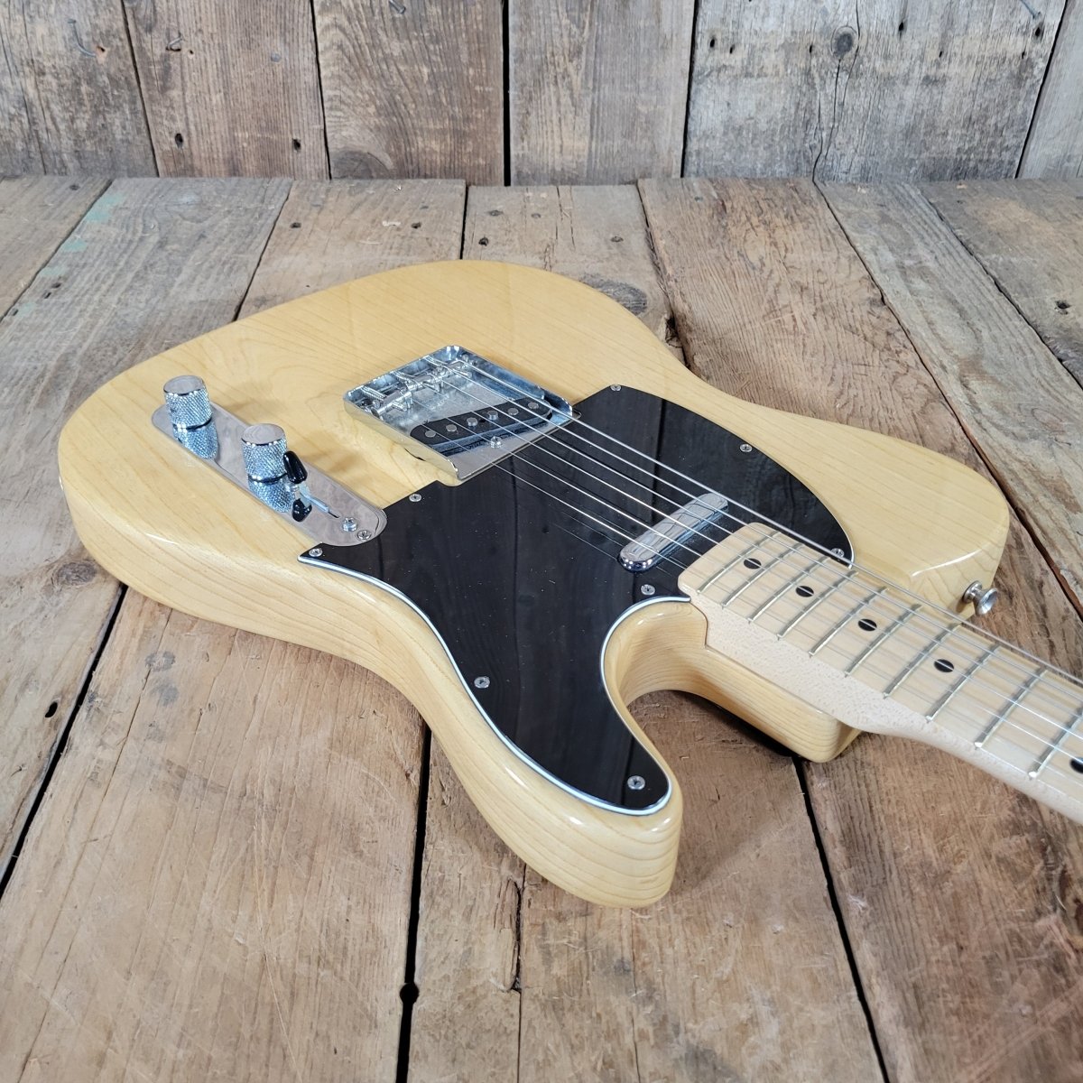 Fender Telecaster Natural All Original With Original Strap 1981 - Mahar's Vintage Guitars