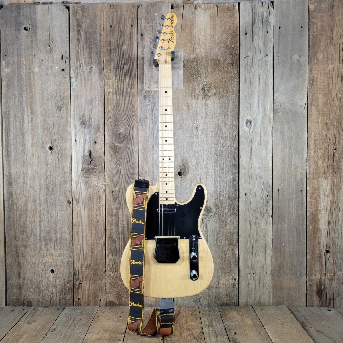 Fender Telecaster Natural All Original With Original Strap 1981 - Mahar's Vintage Guitars
