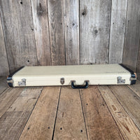 Fender Telecaster Stratocaster case white tolex 1963 1964 - Mahar's Vintage Guitars
