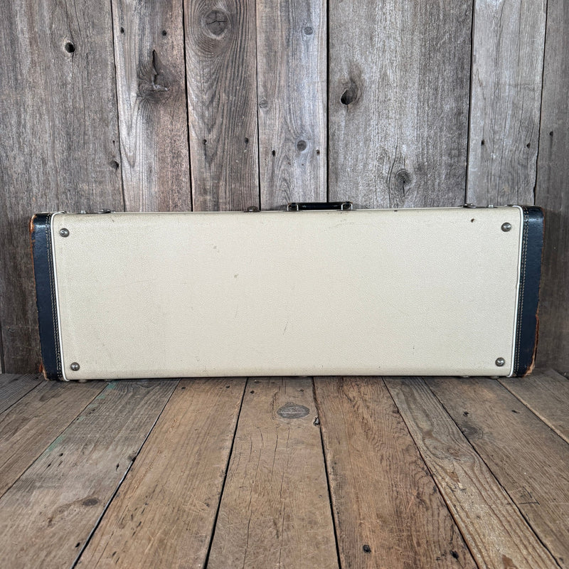 Fender Telecaster Stratocaster case white tolex 1963 1964 - Mahar's Vintage Guitars