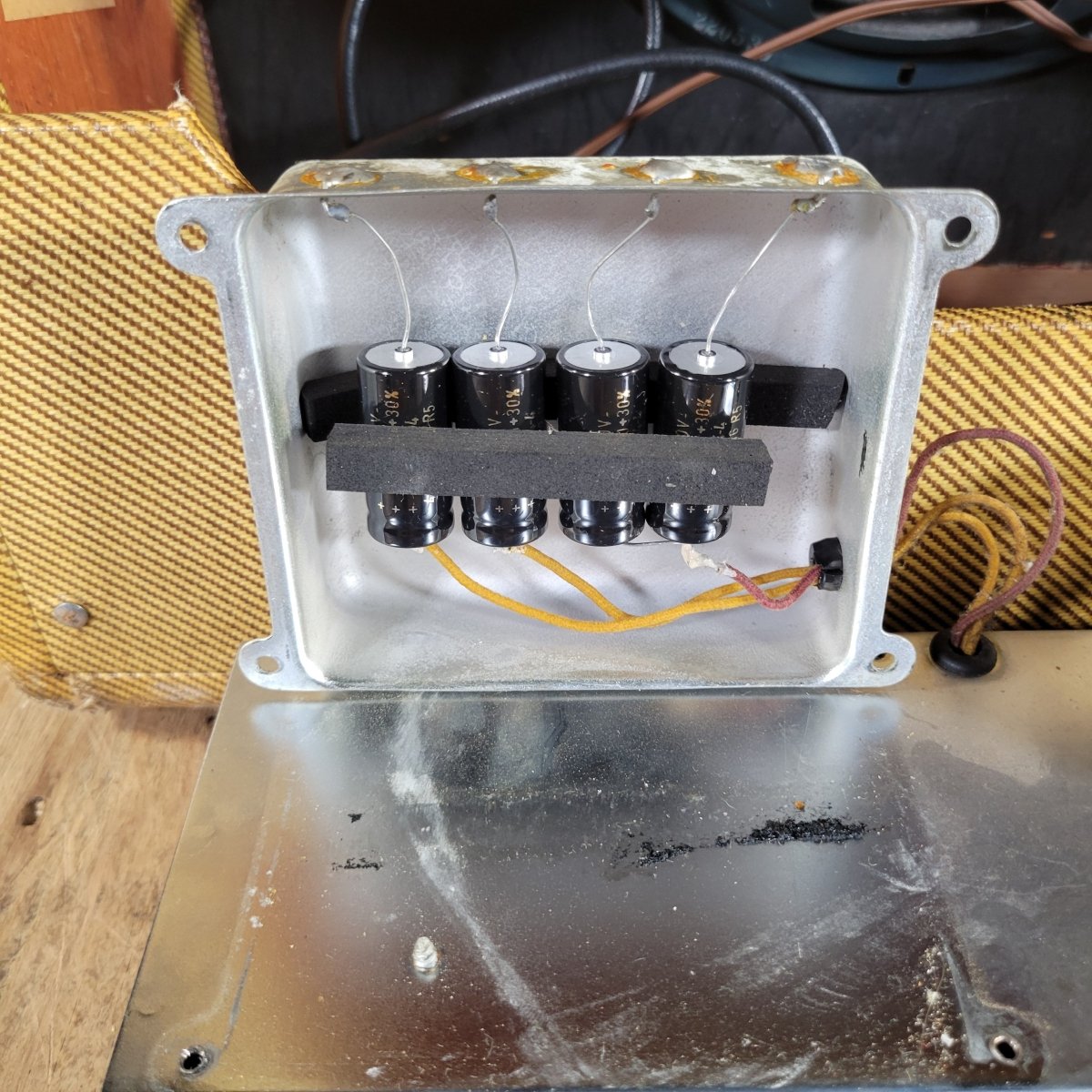 Fender Tremolux 5E9 1959 - Changed Output Transformer and 1955 Speaker - Mahar's Vintage Guitars