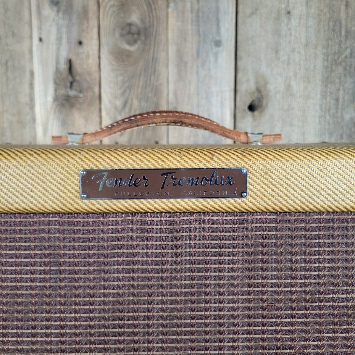 Fender Tremolux 5E9 1959 - Changed Output Transformer and 1955 Speaker - Mahar's Vintage Guitars