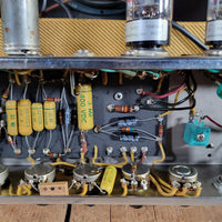 Fender Tremolux 5E9 1959 - Changed Output Transformer and 1955 Speaker - Mahar's Vintage Guitars
