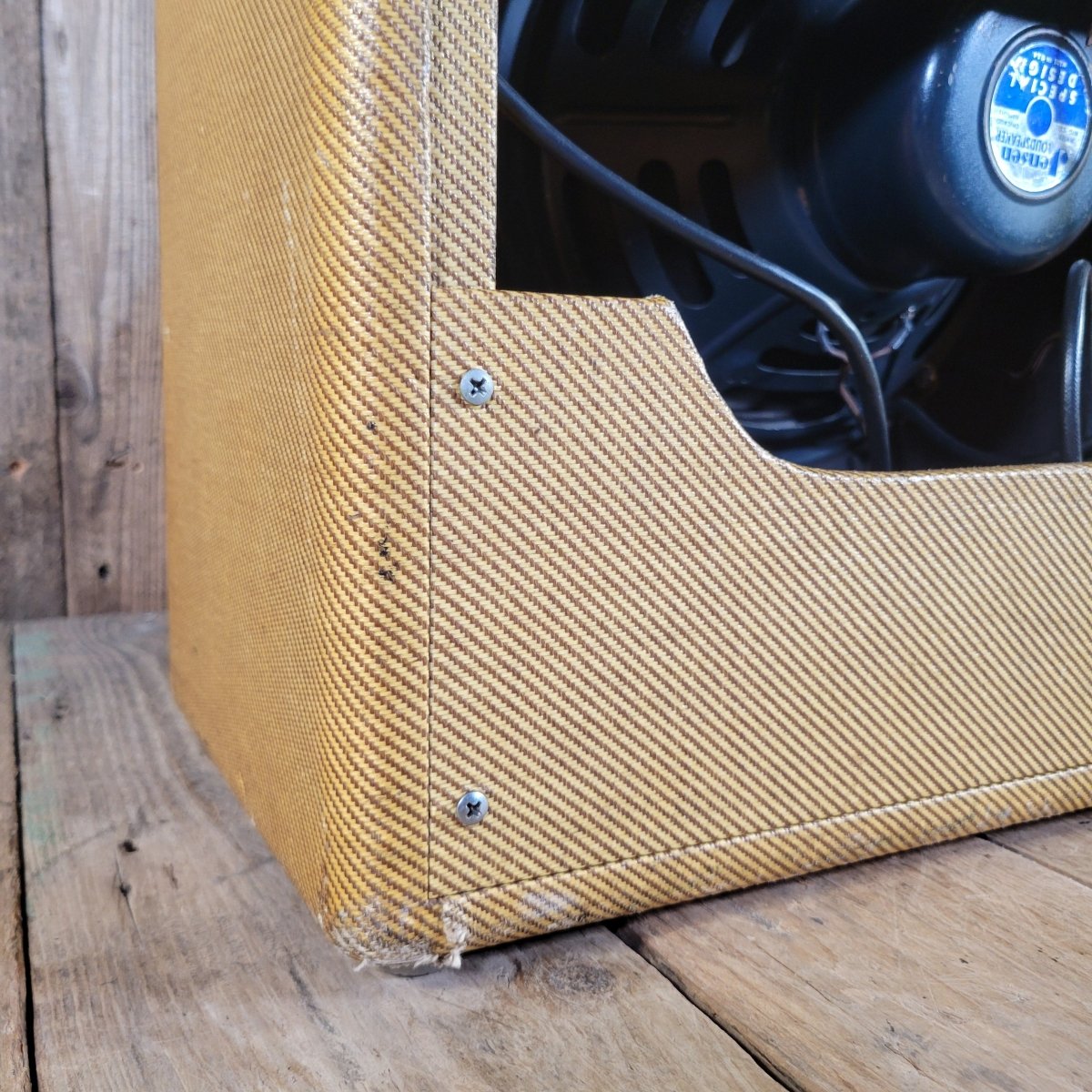 Fender Tremolux 5E9 1959 - Changed Output Transformer and 1955 Speaker - Mahar's Vintage Guitars