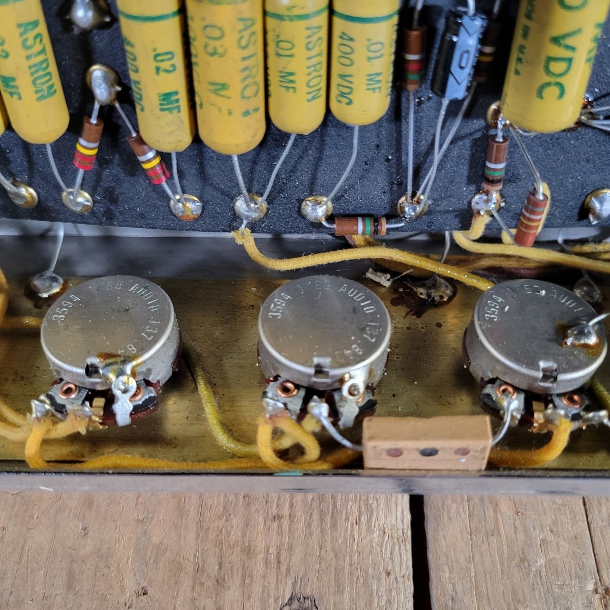 Fender Tremolux 5E9 1959 - Changed Output Transformer and 1955 Speaker - Mahar's Vintage Guitars