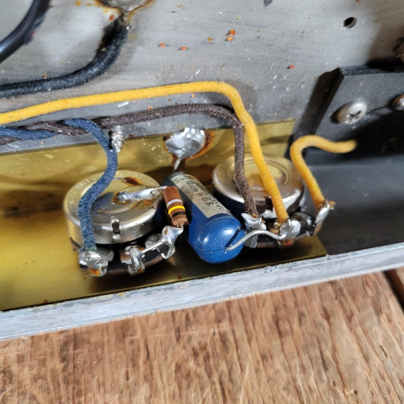 Fender Tremolux 6G9 - A Head & Tone Ring Cab Blonde 1961 - Mahar's Vintage Guitars