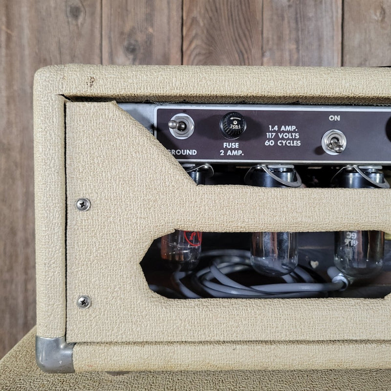 Fender Tremolux 6G9 - A Head & Tone Ring Cab Blonde 1961 - Mahar's Vintage Guitars