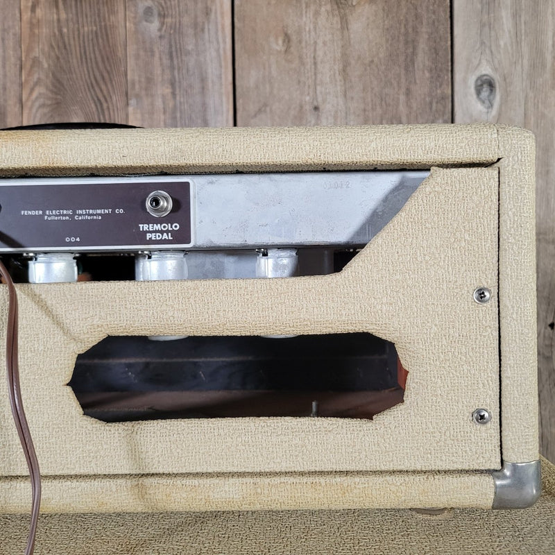 Fender Tremolux 6G9 - A Head & Tone Ring Cab Blonde 1961 - Mahar's Vintage Guitars