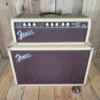 Fender Tremolux 6G9 - A Head & Tone Ring Cab Blonde 1961 - Mahar's Vintage Guitars