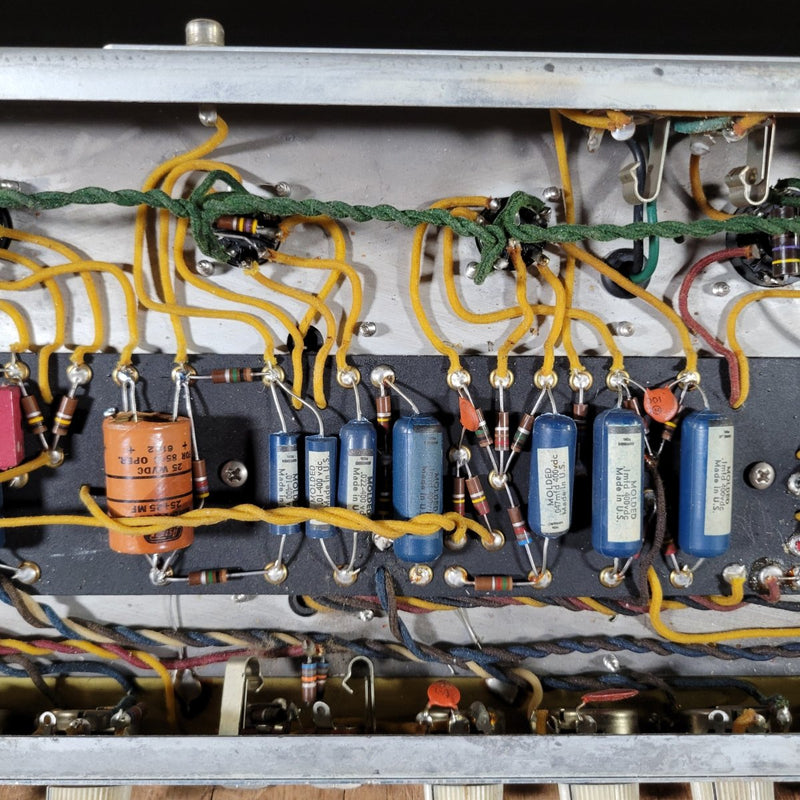 Fender Tremolux 6G9 - A Head & Tone Ring Cab Blonde 1961 - Mahar's Vintage Guitars