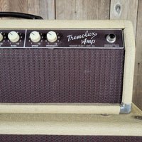 Fender Tremolux 6G9 - A Head & Tone Ring Cab Blonde 1961 - Mahar's Vintage Guitars