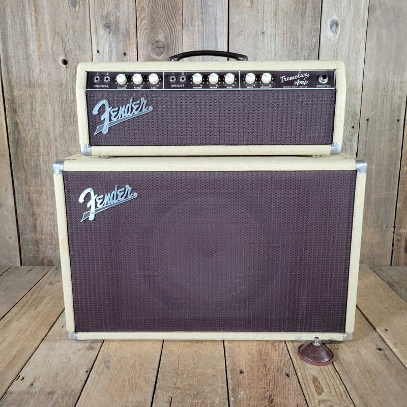Fender Tremolux 6G9 - A Head & Tone Ring Cab Blonde 1961 - Mahar's Vintage Guitars