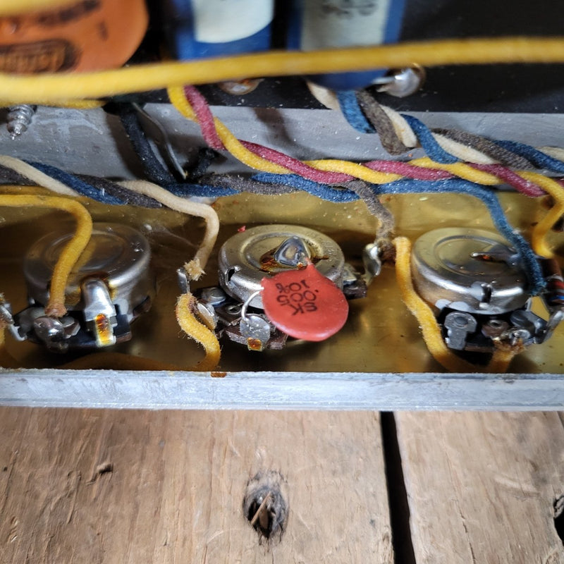 Fender Tremolux 6G9 - A Head & Tone Ring Cab Blonde 1961 - Mahar's Vintage Guitars