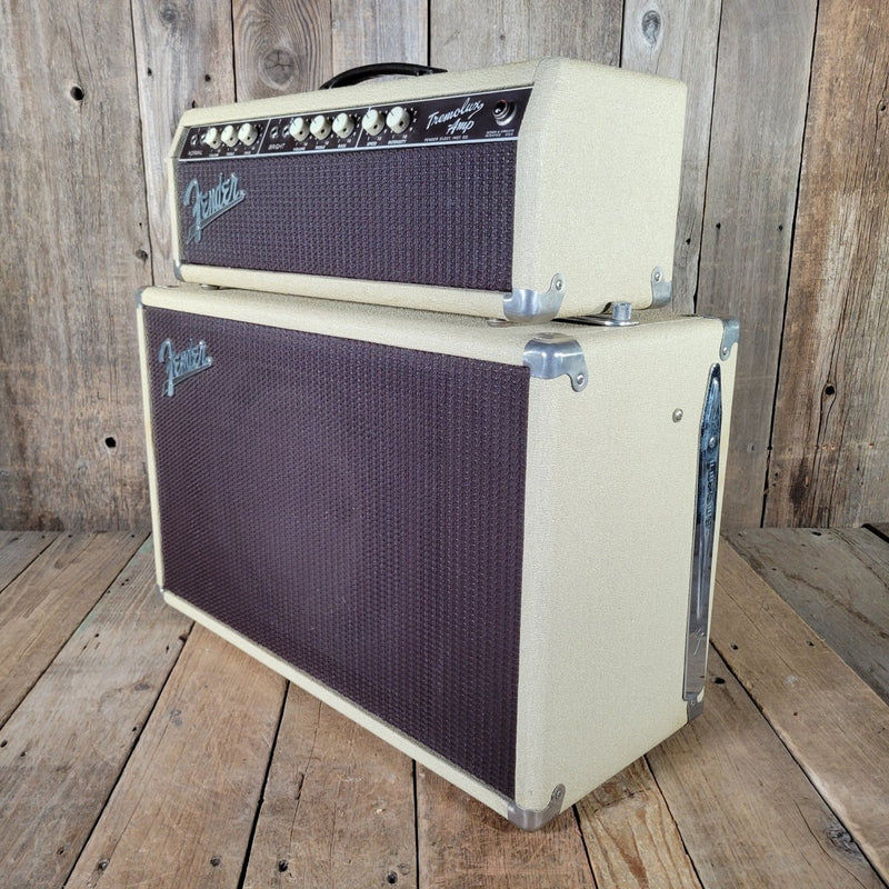 Fender Tremolux 6G9 - A Head & Tone Ring Cab Blonde 1961 - Mahar's Vintage Guitars