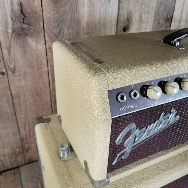 Fender Tremolux 6G9 - A Head & Tone Ring Cab Blonde 1961 - Mahar's Vintage Guitars