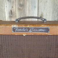 Fender Tweed Bassman 5F6 - A 1960 Fully Serviced - Mahar's Vintage Guitars