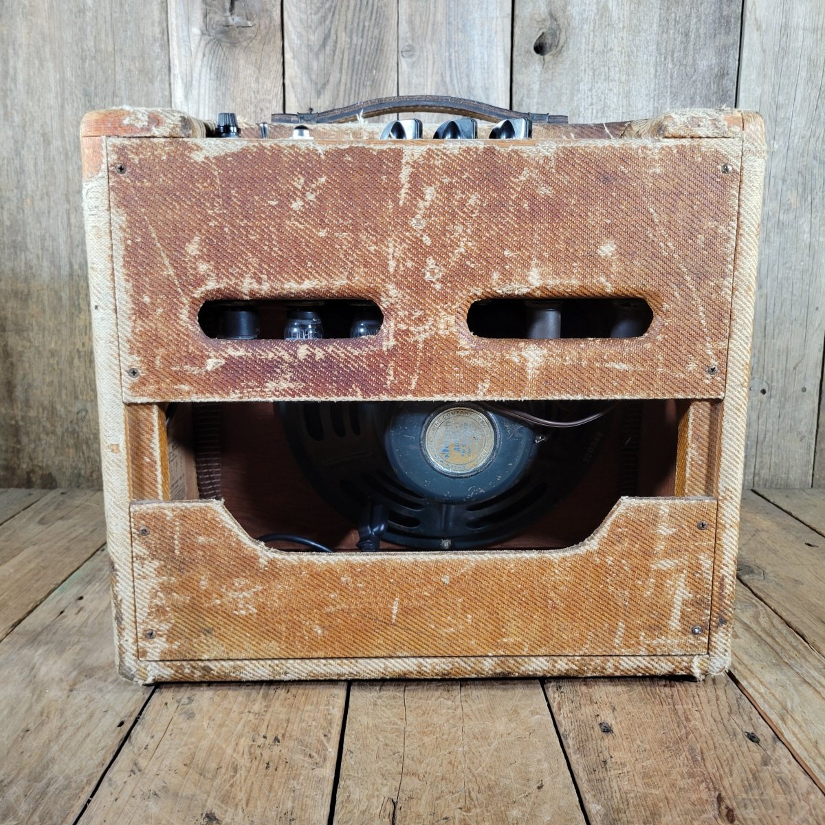 Fender Tweed Deluxe 5D3 Wide Panel 1954 - Mahar's Vintage Guitars