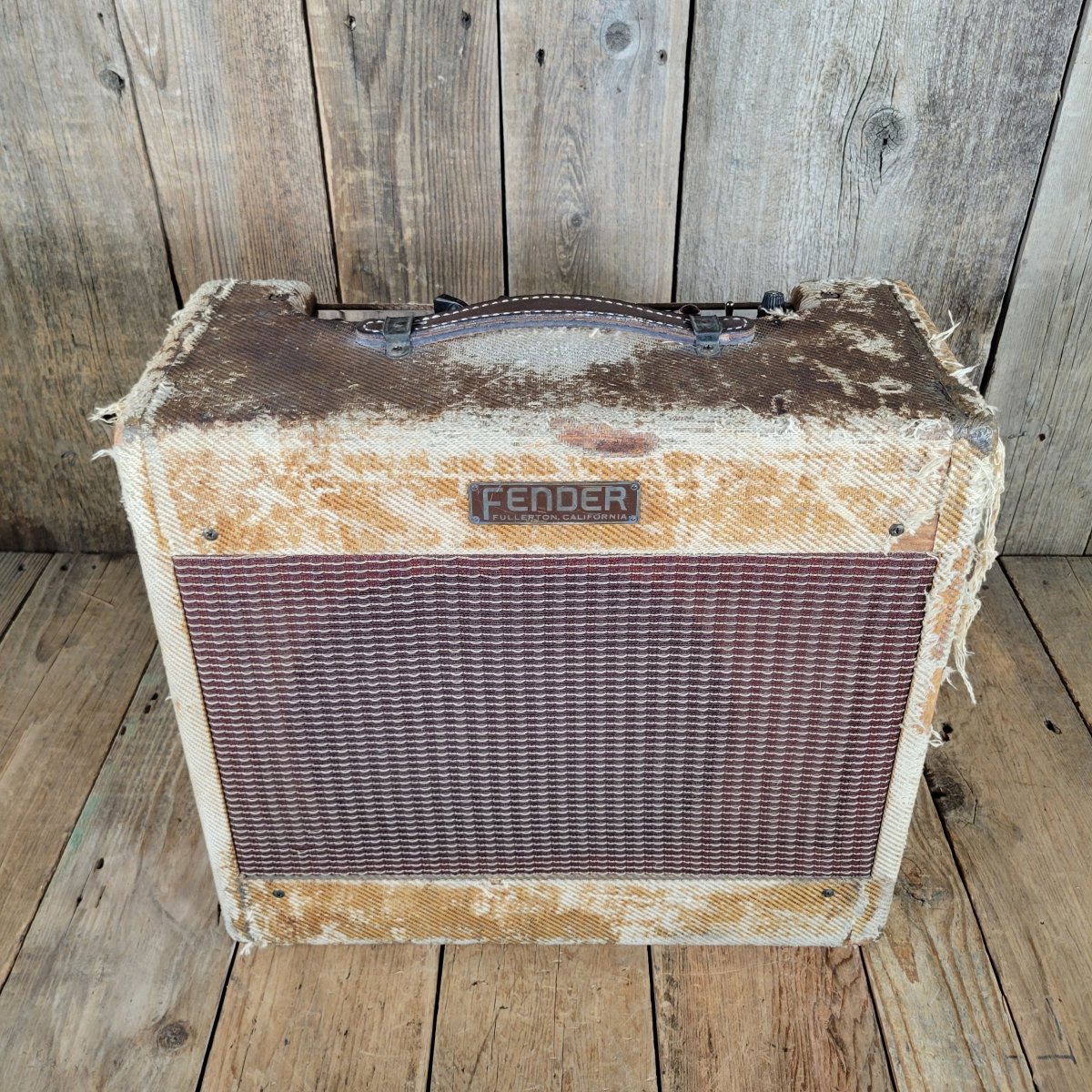 Fender Tweed Deluxe 5D3 Wide Panel 1954 - Mahar's Vintage Guitars