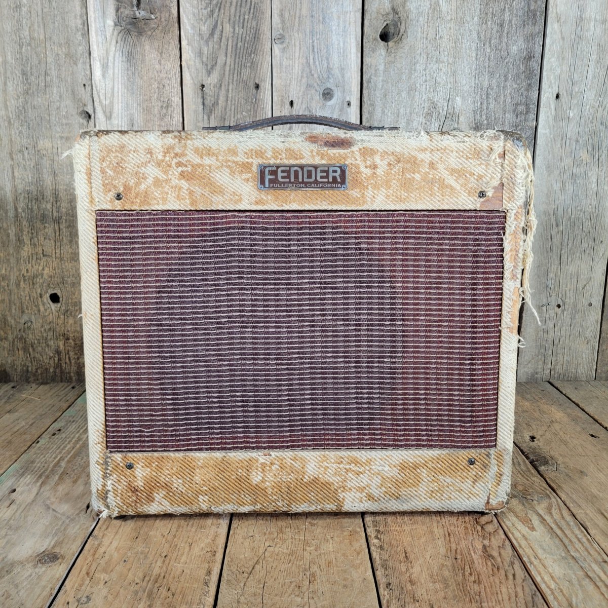 Fender Tweed Deluxe 5D3 Wide Panel 1954 - Mahar's Vintage Guitars