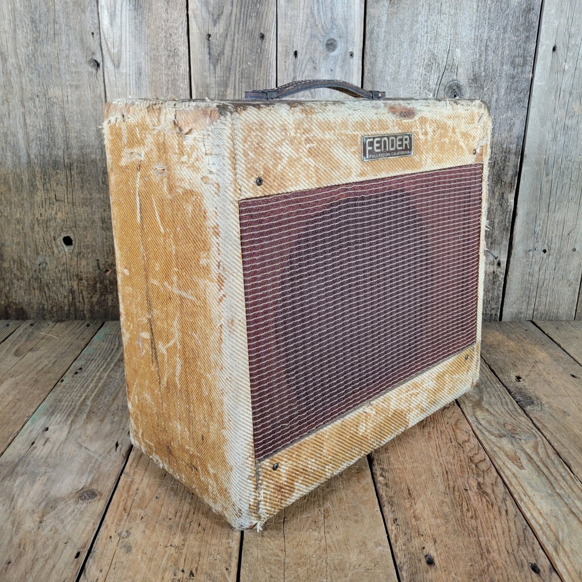 Fender Tweed Deluxe 5D3 Wide Panel 1954 - Mahar's Vintage Guitars