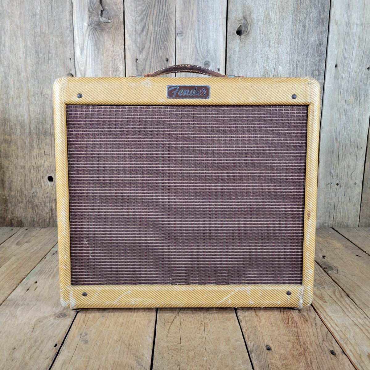 Fender Tweed Princeton 5F2 1956 - Clean, 100% Original and it Works Great! - Mahar's Vintage Guitars