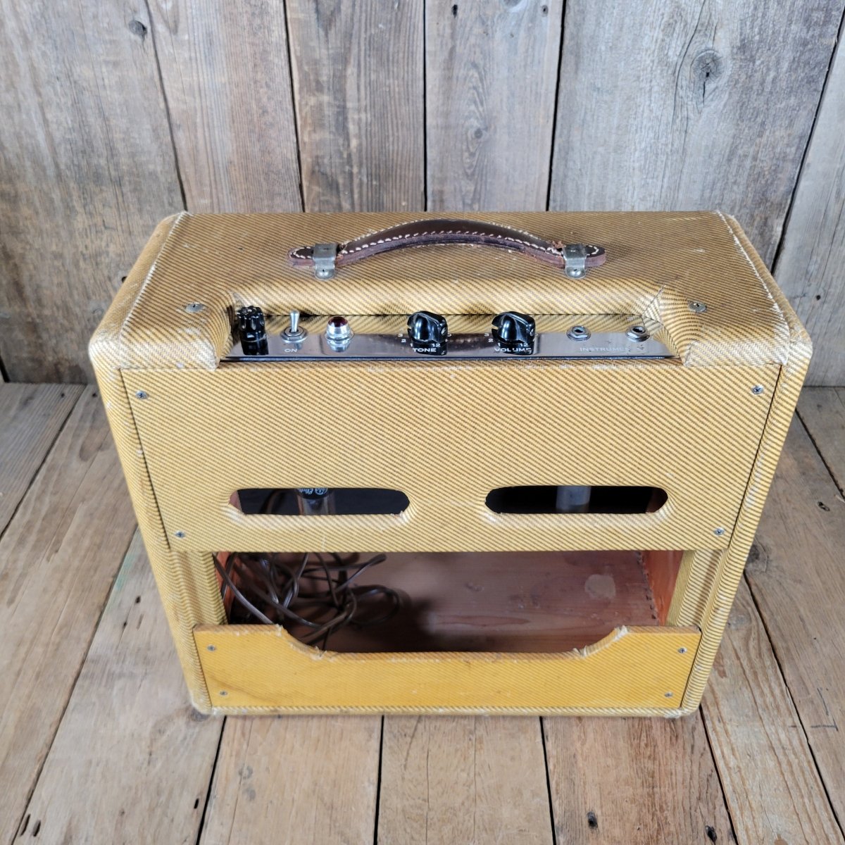 Fender Tweed Princeton 5F2 1956 - Clean, 100% Original and it Works Great! - Mahar's Vintage Guitars