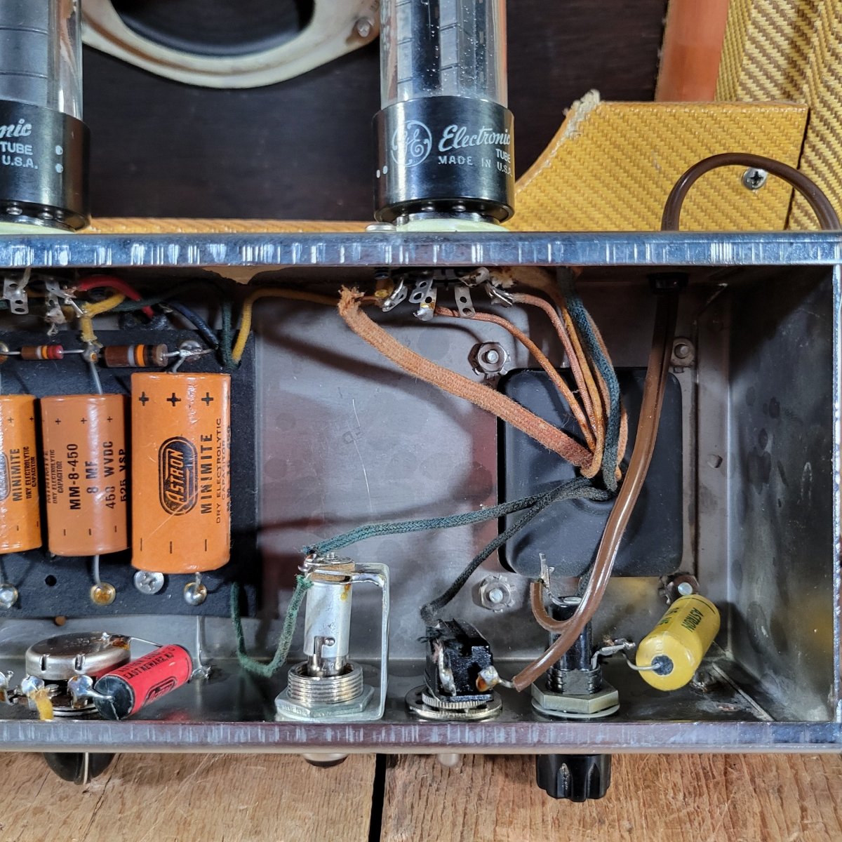 Fender Tweed Princeton 5F2 1956 - Clean, 100% Original and it Works Great! - Mahar's Vintage Guitars