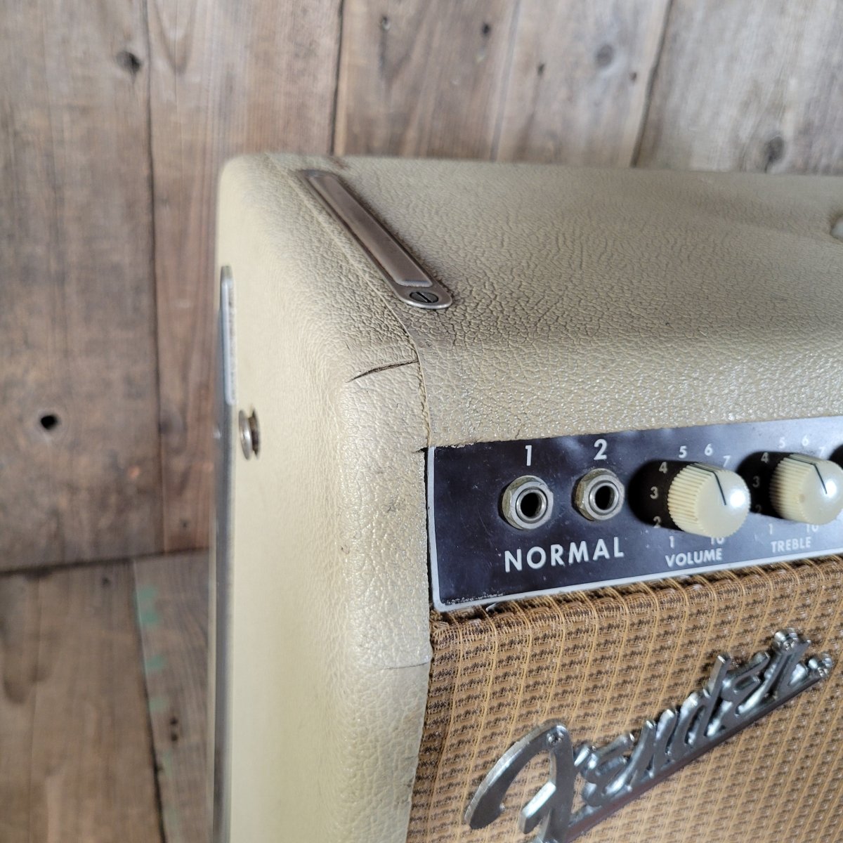 Fender Twin Amp 1963 – Blonde Tolex Brown Panel | Vintage