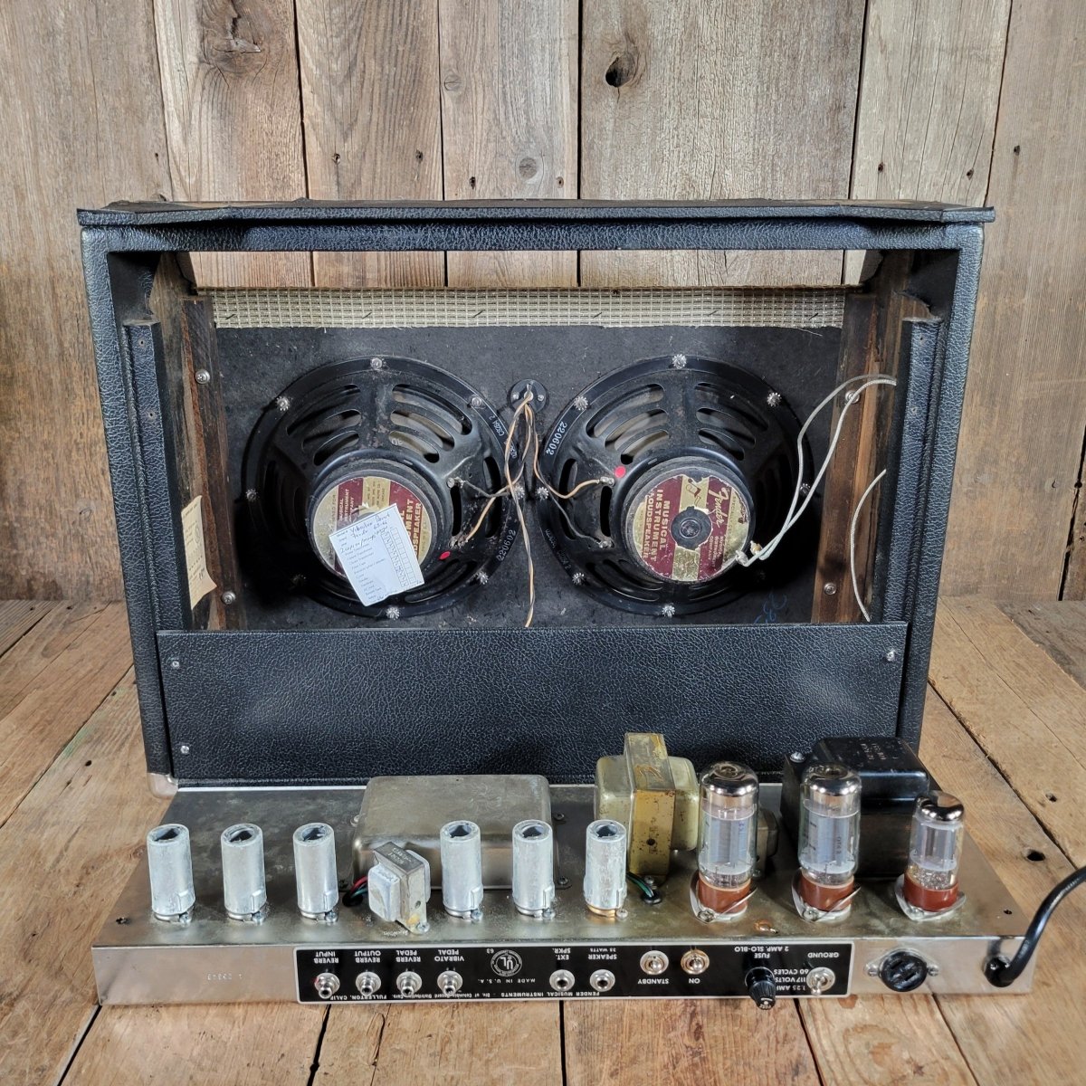 Fender Vibrolux Reverb 1966 Near Mint - Mahar's Vintage Guitars