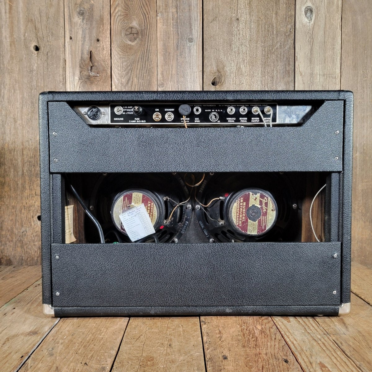 Fender Vibrolux Reverb 1966 Near Mint - Mahar's Vintage Guitars