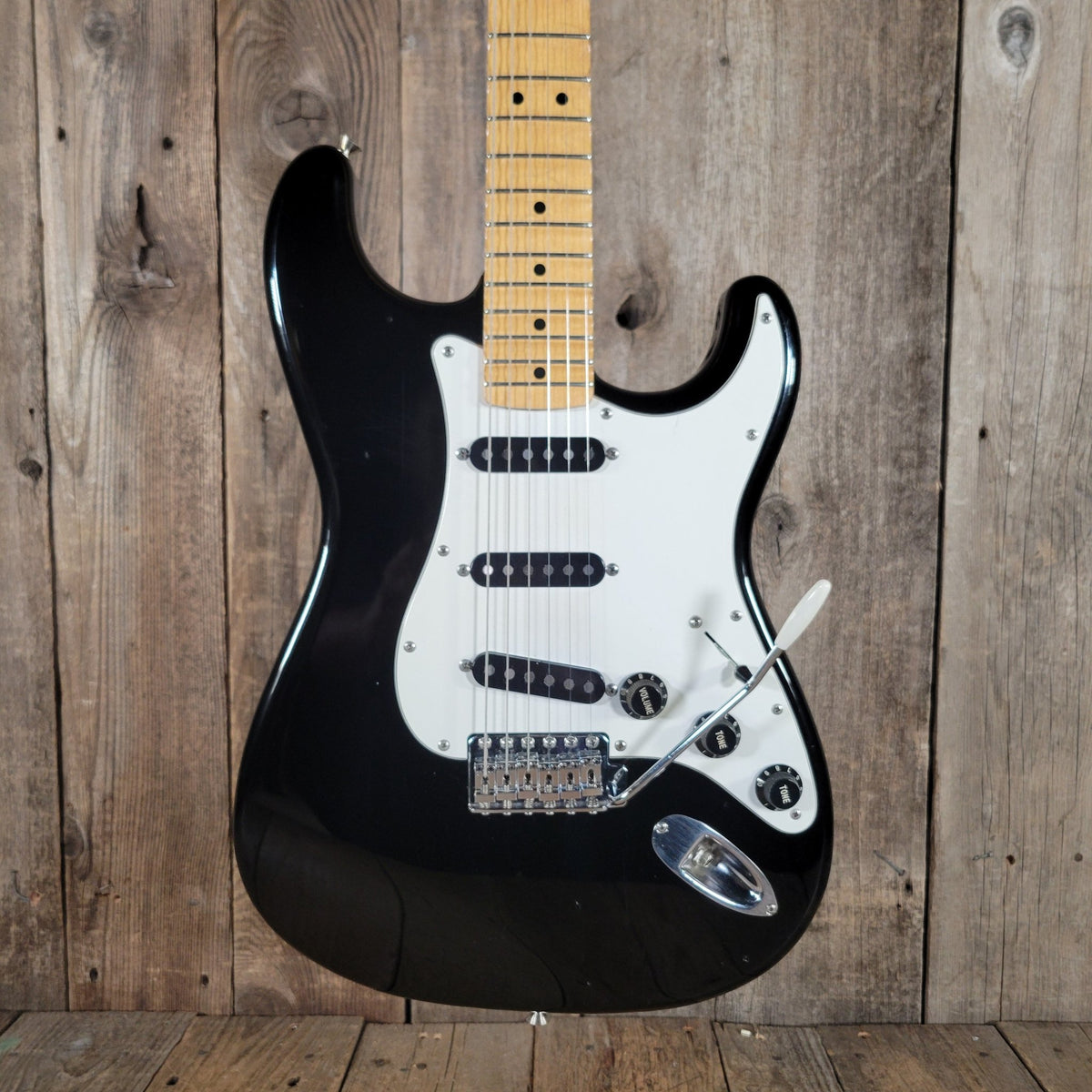 Fender Yngwie Malmsteen Stratocaster Japan ST72 - EXIM Black 1988 1989 - Mahar's Vintage Guitars